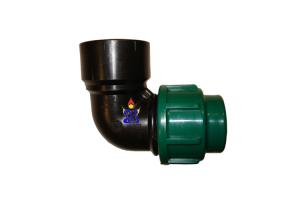 Koppelstuk Knie Binnendraad 25 mm